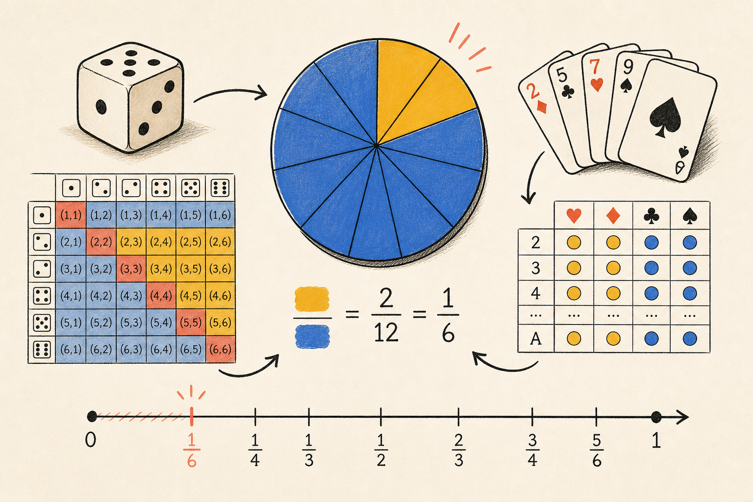 Editorial math illustration for Understanding Probability