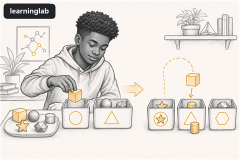 Line-art illustration for Variables and Assignments