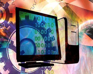 Picture of the Colossus digital Computer